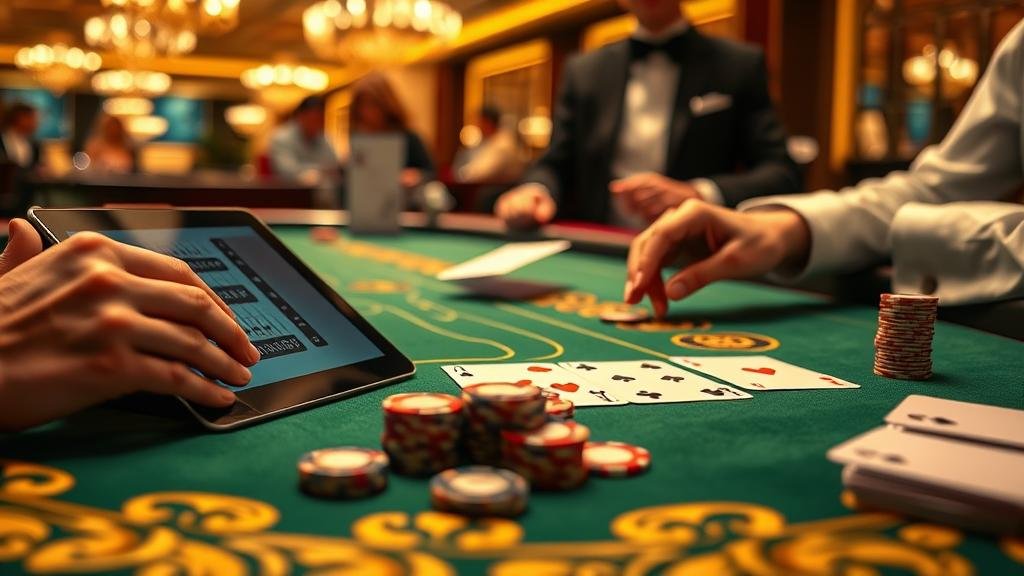 ภาพแสดงรูปแบบเค้าไพ่บาคาร่าต่างๆ