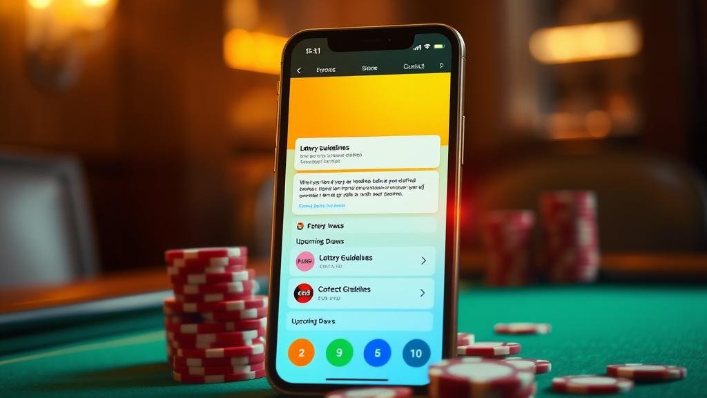 หน้าจอวิเคราะห์หวยบนมือถือ แสดงสถิติและแนวโน้ม