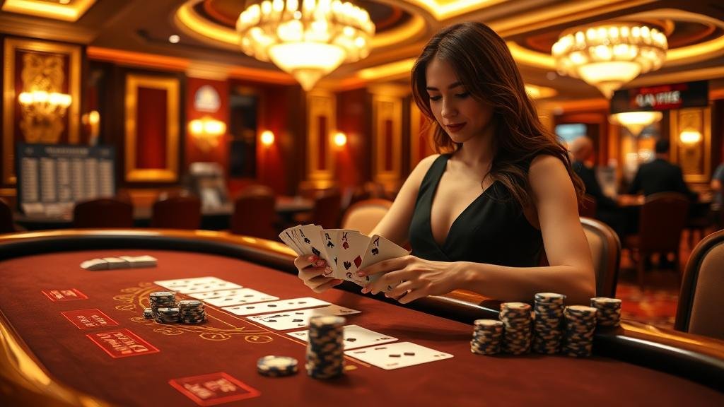 หน้าจอวิเคราะห์สถิติและเค้าไพ่บาคาร่าไลฟ์สด