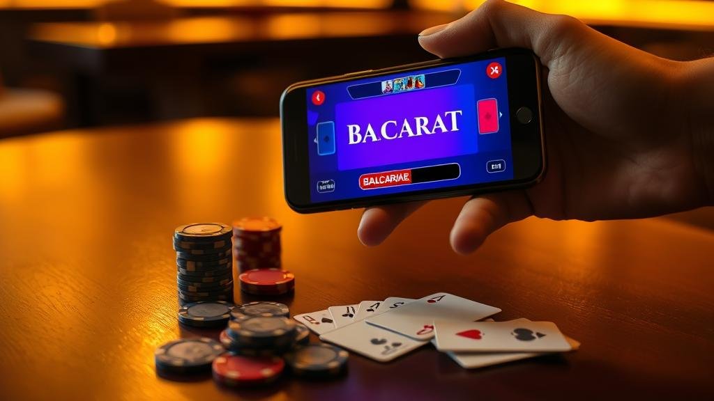 ดีลเลอร์สาวสวยในเกมบาคาร่าสด