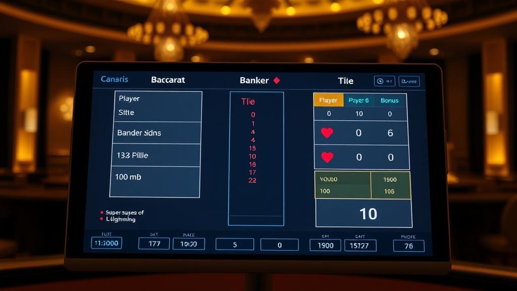 กราฟแสดงการจัดการเงินทุนบาคาร่า