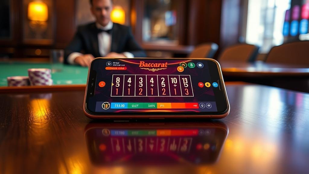 การอ่านเค้าไพ่บาคาร่าบนมือถือ