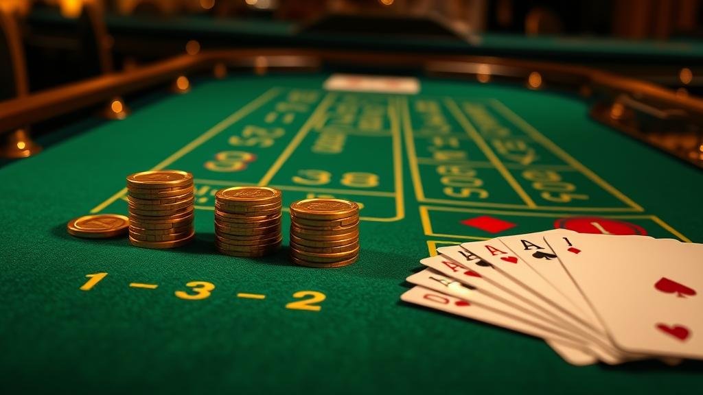 การเล่นบาคาร่าออนไลน์ด้วยกลยุทธ์ 1-3-2-4 บนแท็บเล็ต