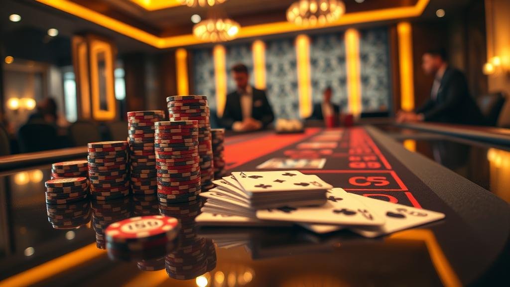 ตัวอย่างเค้าไพ่บาคาร่า: มังกร และ สลับคู่