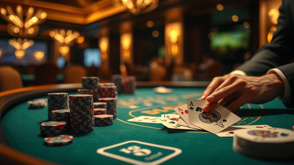 ตัวอย่างเค้าไพ่สลับคู่บาคาร่า