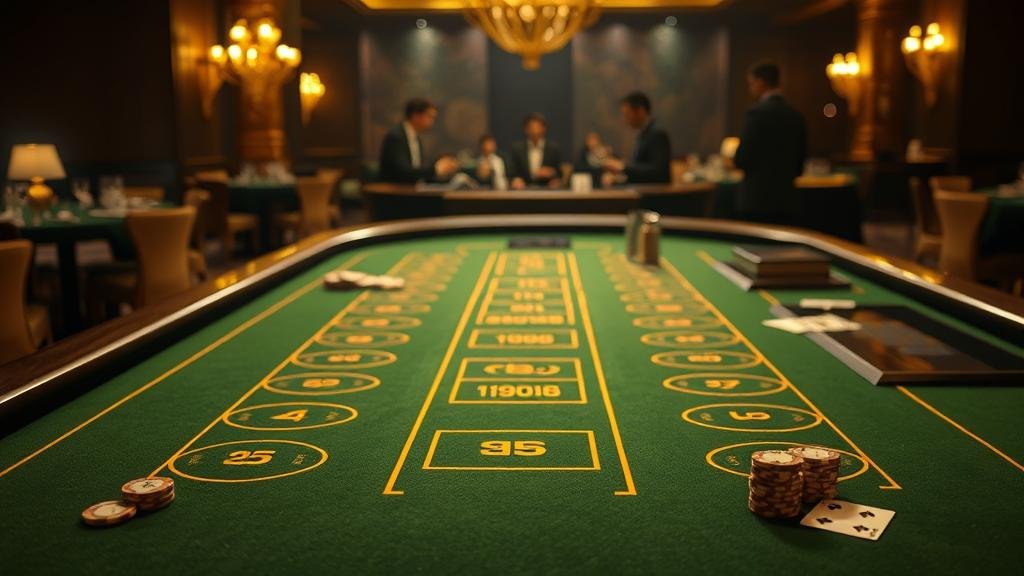 ภาพการวางเดิมพันบาคาร่าด้วยเทคนิคการเดินเงิน