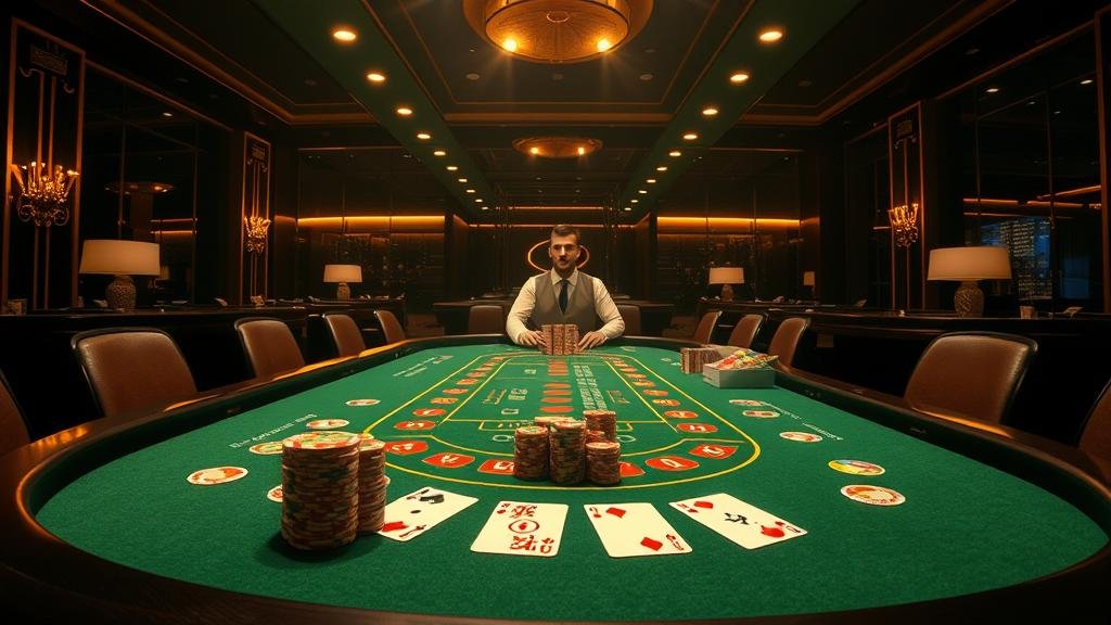 หน้าจอแสดงอัตราจ่ายบาคาร่าแบบดิจิทัล