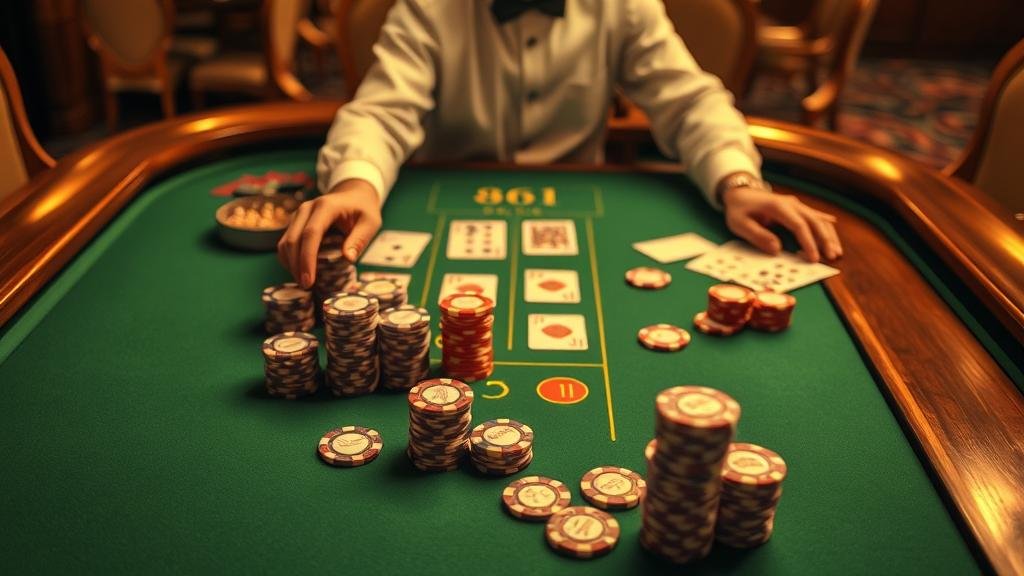 อินเทอร์เฟซเกมบาคาร่าจาก SA Gaming