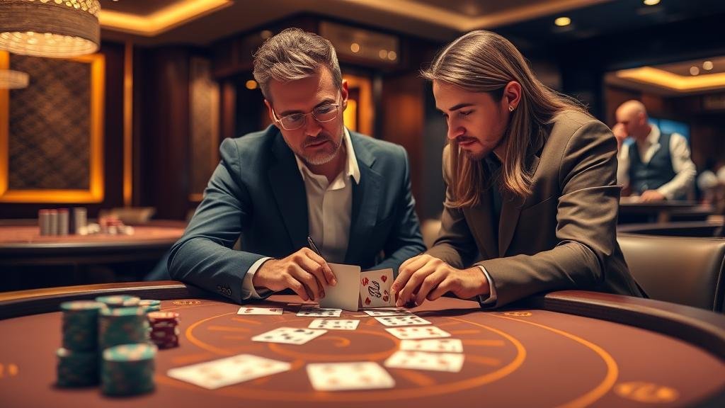 ตัวอย่างเค้าไพ่บาคาร่าที่นิยม