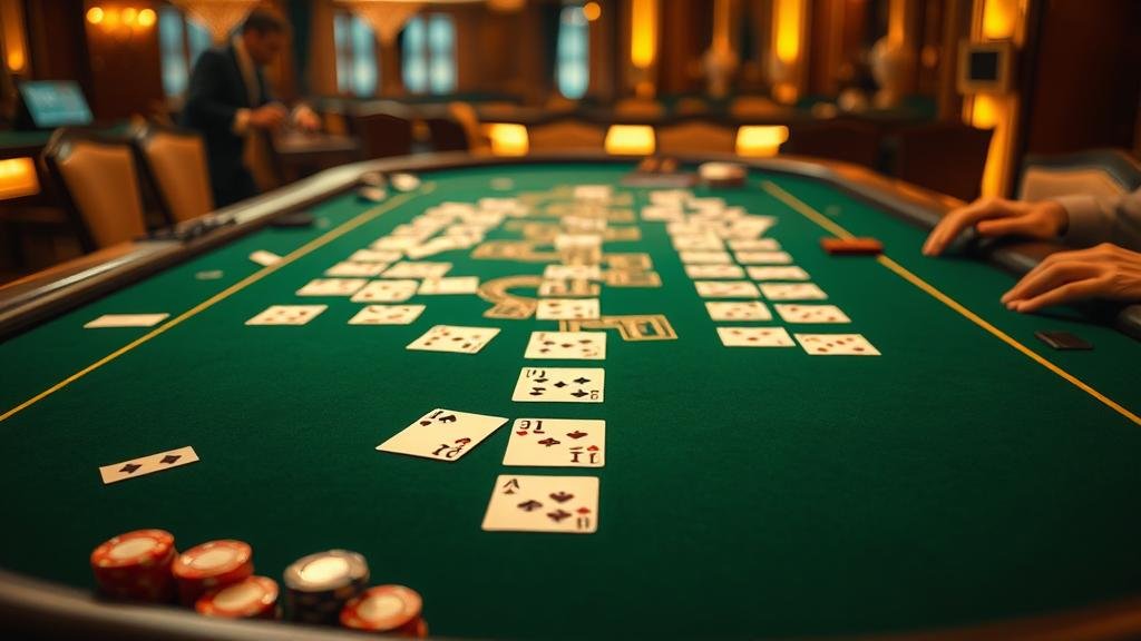 หญิงสาวสวยเล่นบาคาร่า