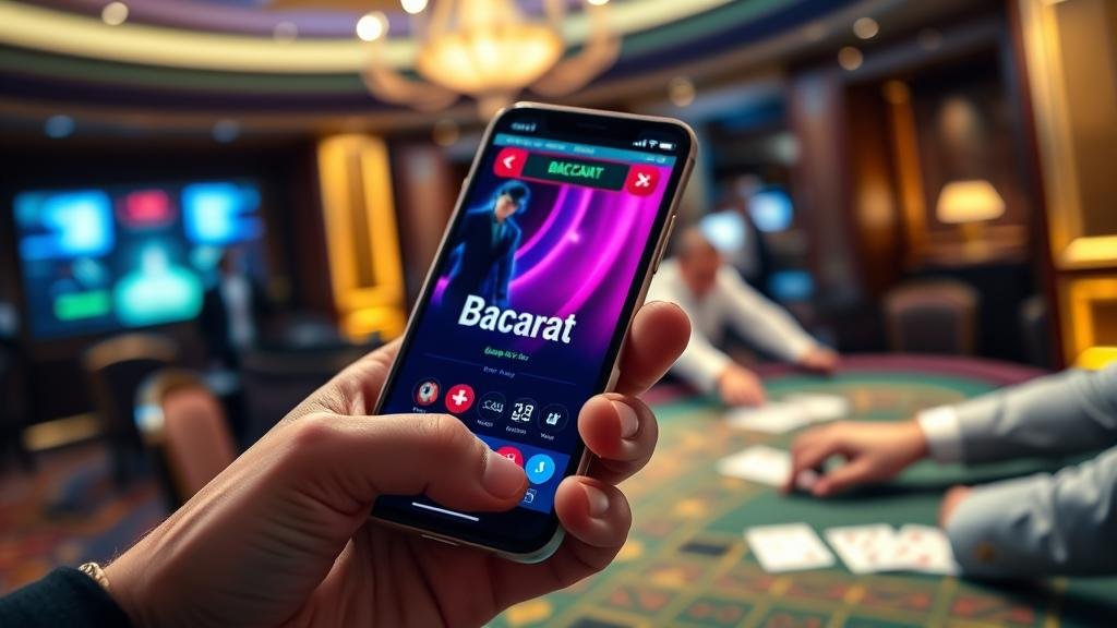 การวางเดิมพันบาคาร่าและการแจกไพ่โดยดีลเลอร์