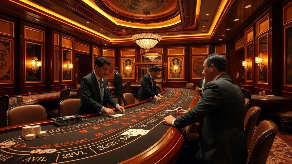 ดีลเลอร์บาคาร่าสดมืออาชีพ