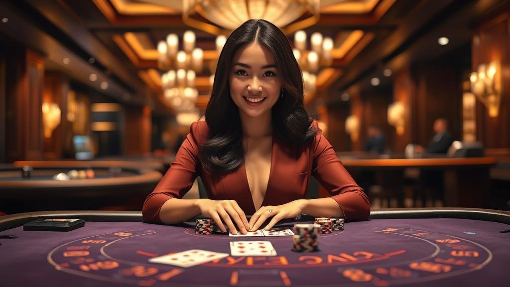 ภาพแสดงเค้าไพ่มังกรและเค้าไพ่สองตัดในบาคาร่า