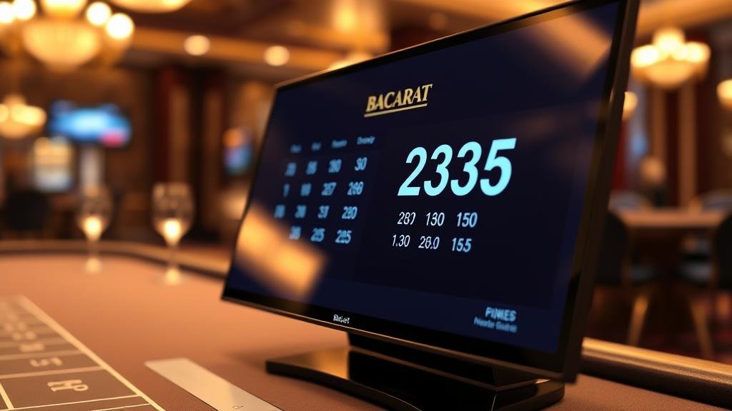 อินโฟกราฟิกแสดงอัตราจ่ายบาคาร่า