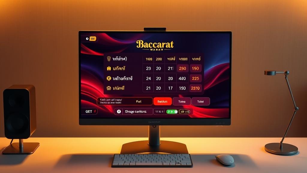 การเล่นบาคาร่า วัววัว บนแท็บเล็ต