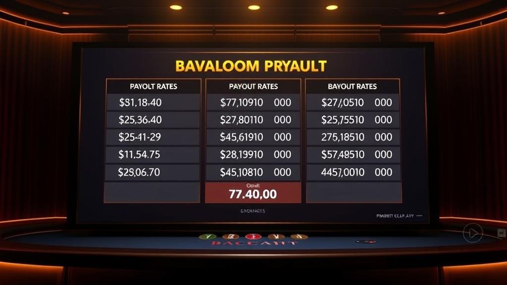 ตารางเปรียบเทียบกลยุทธ์การเดินเงินบาคาร่า