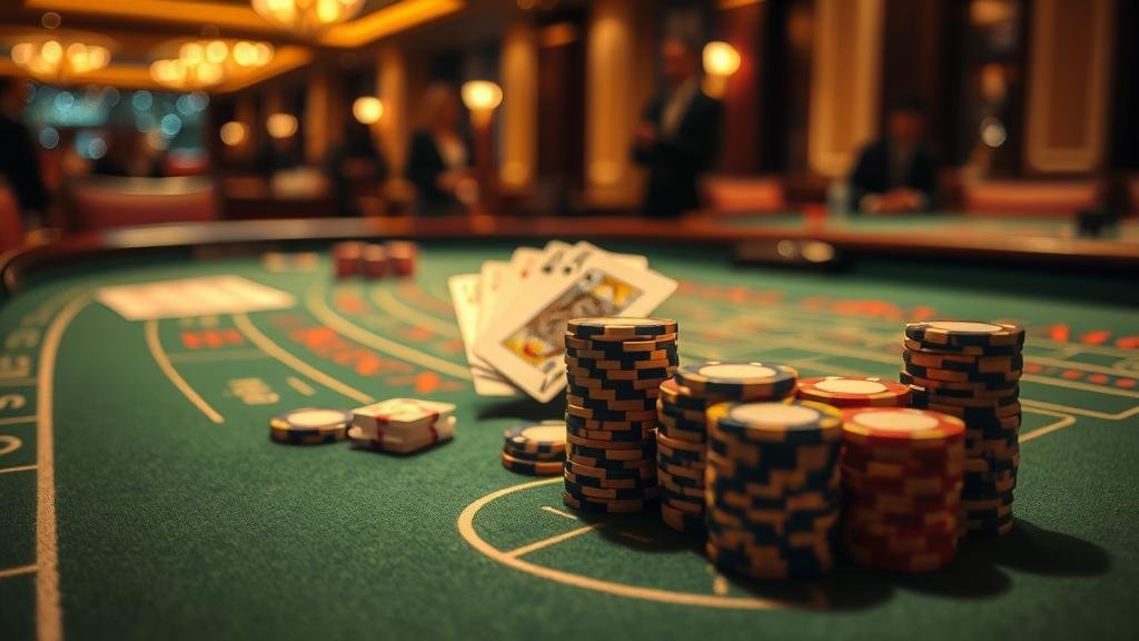 ตัวอย่างเค้าไพ่มังกรและปิงปองในบาคาร่า