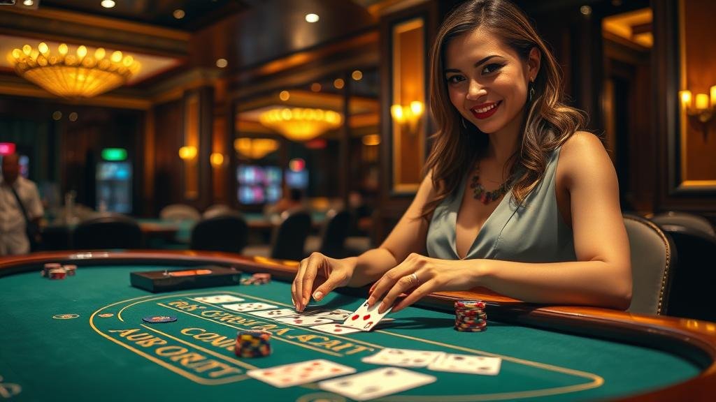 ตัวอย่างเค้าไพ่มังกรในบาคาร่า