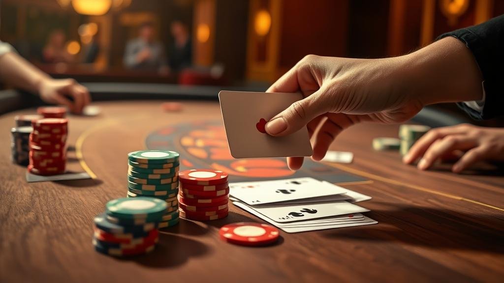 ภาพการเล่นบาคาร่าด้วยสูตรพาโรลี