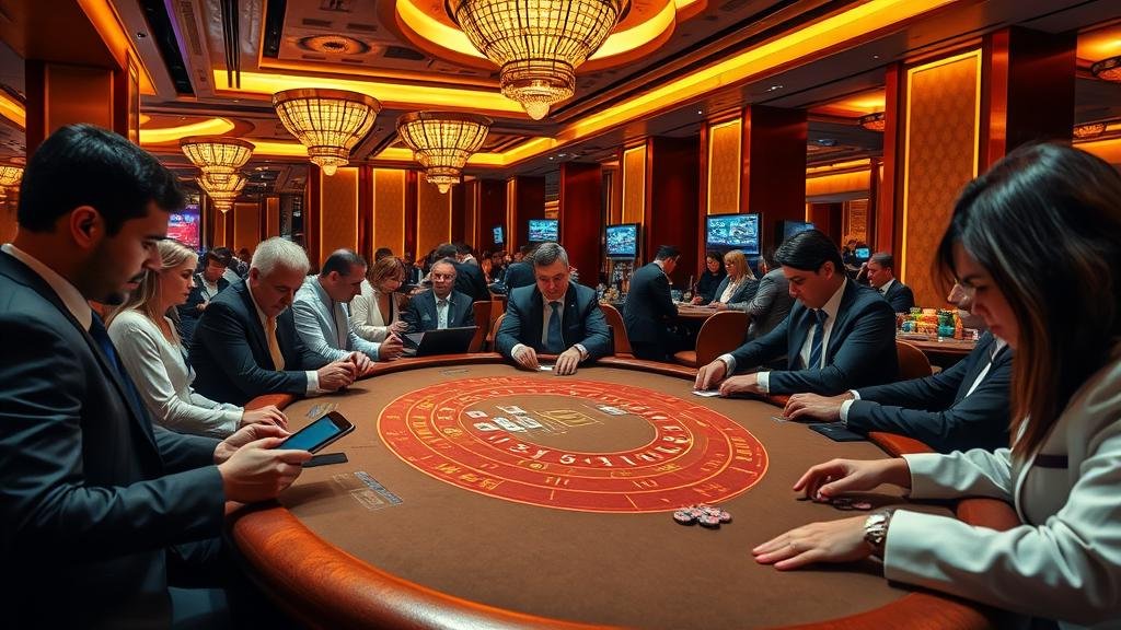 การวางเดิมพันในเกมบาคาร่า