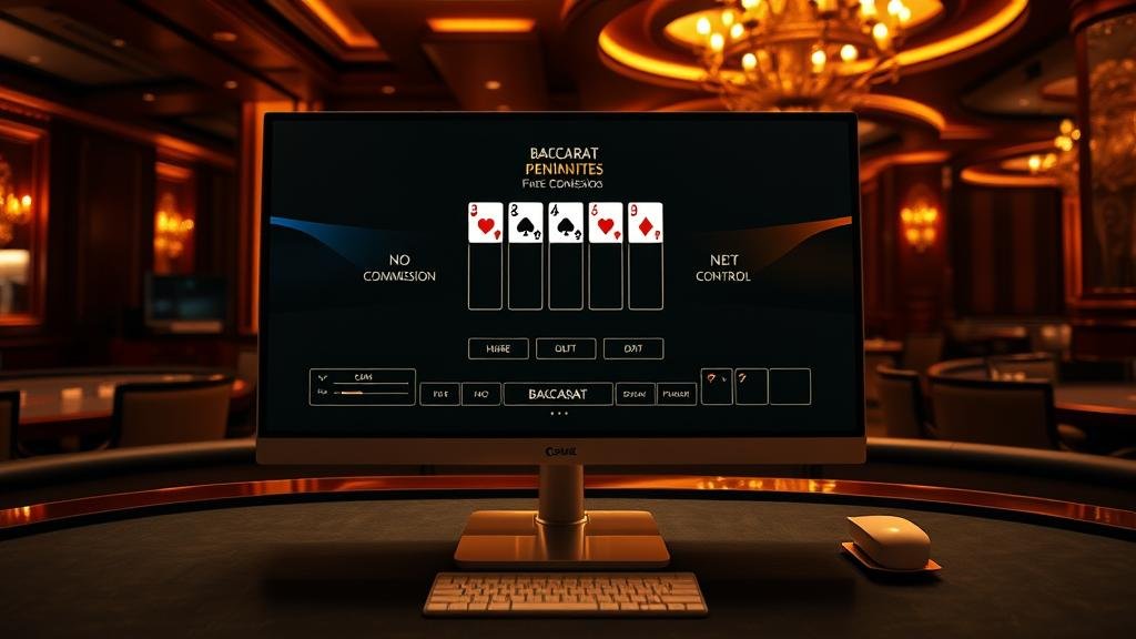 การใช้โปรแกรมควบคุมบาคาร่าบนคอมพิวเตอร์
