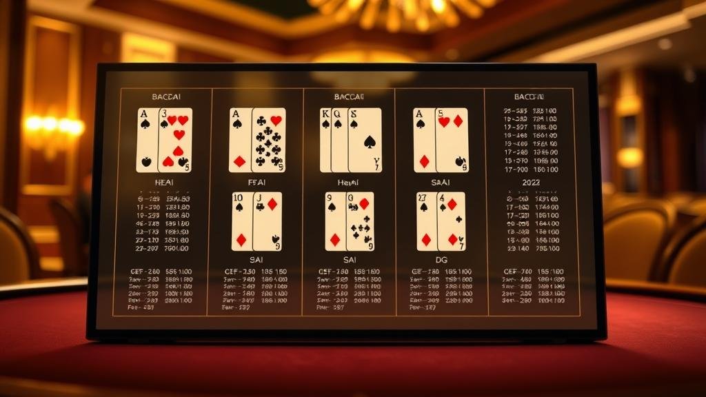 การบันทึกผลและวางแผนการเดินเงินบาคาร่า