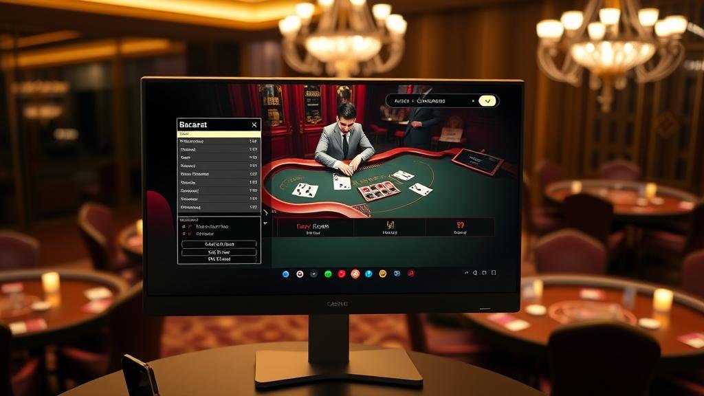 โต๊ะบาคาร่าสดจาก Asia Gaming