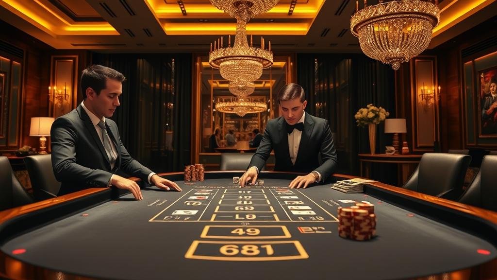 การเล่นบาคาร่าบนมือถือกับ Evolution Gaming