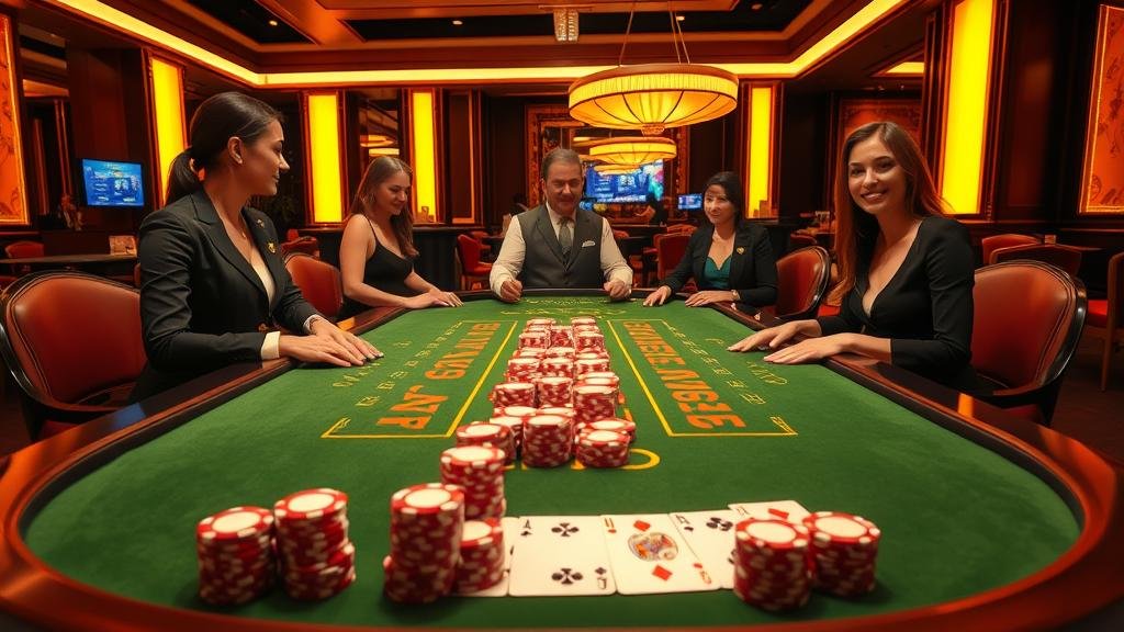 ดีลเลอร์สาวสวยจาก AE Casino