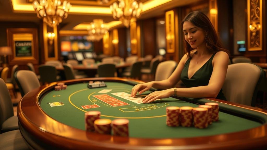 หน้าจอเกมบาคาร่าสดจาก DG Casino