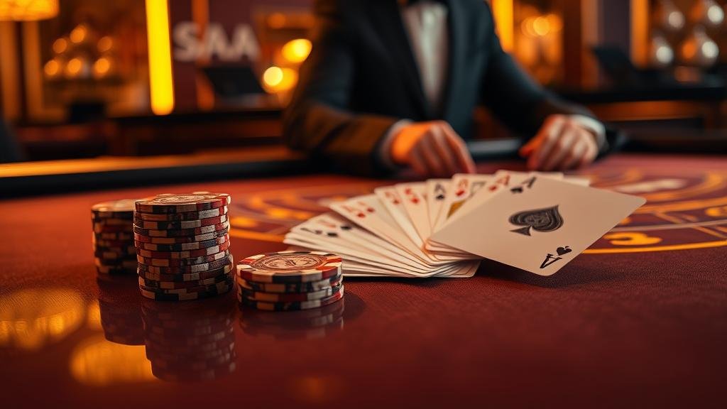 ดีลเลอร์สาวสวยจาก DG Casino