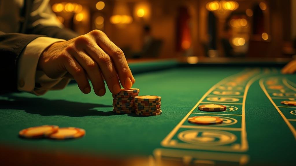 หน้าจอแสดงสถิติและเค้าไพ่บาคาร่า