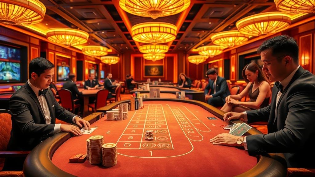 โต๊ะบาคาร่าสดจาก Playtech