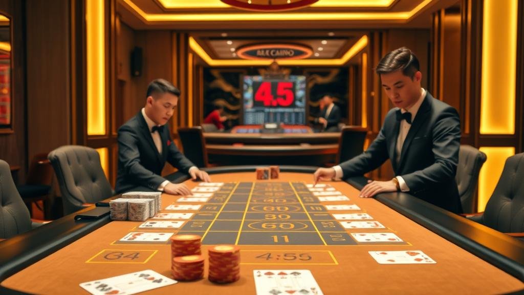 ตารางอัตราจ่ายและสถิติบาคาร่า