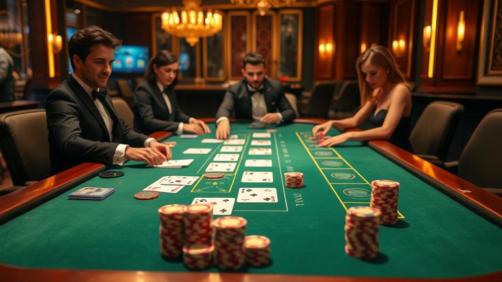 โต๊ะบาคาร่าสด SA Gaming