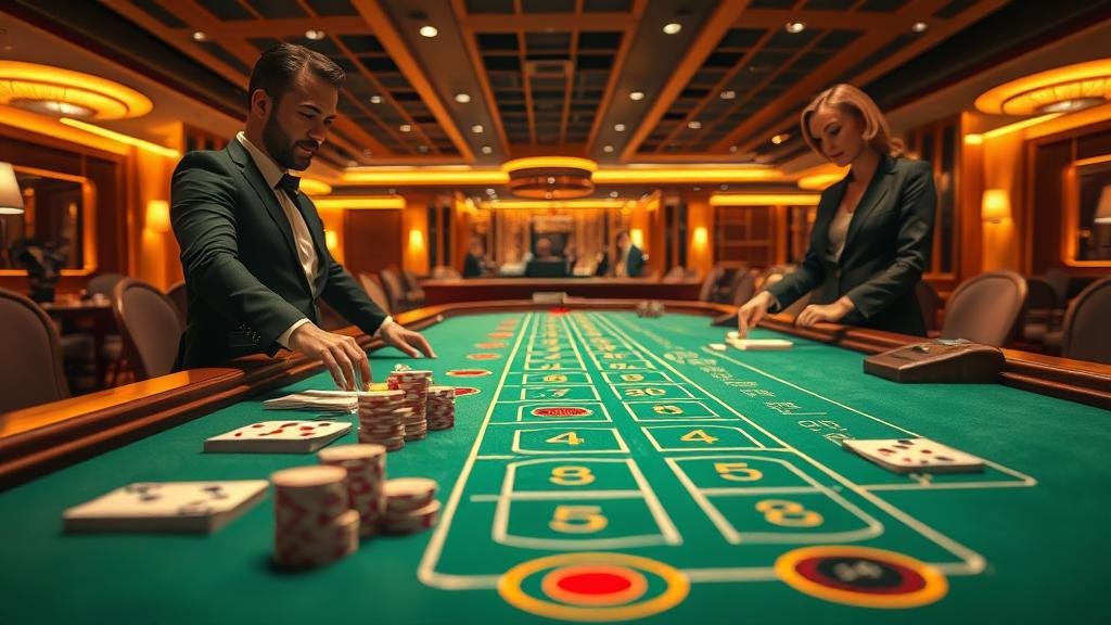 ตัวอย่างเค้าไพ่บาคาร่าและการเดินเงิน