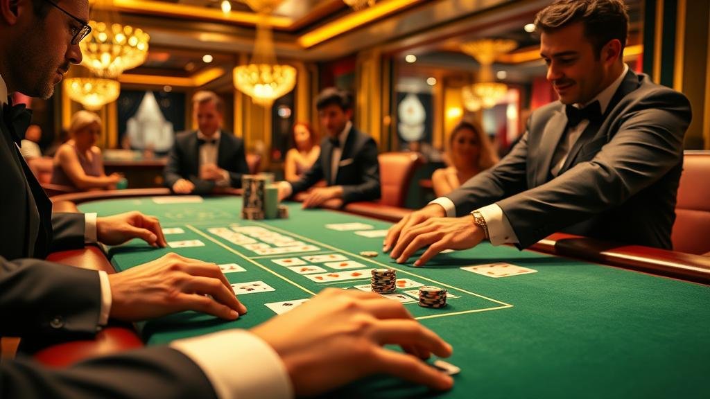 การวางเดิมพันในเกมบาคาร่า
