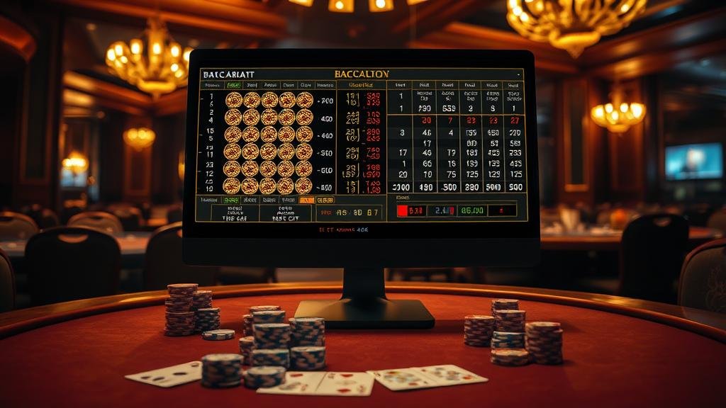 การทดสอบสูตรบาคาร่าบนคอมพิวเตอร์ด้วยโปรแกรมจำลอง