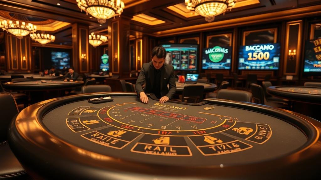 การวางเดิมพันบาคาร่าสดบนแท็บเล็ต