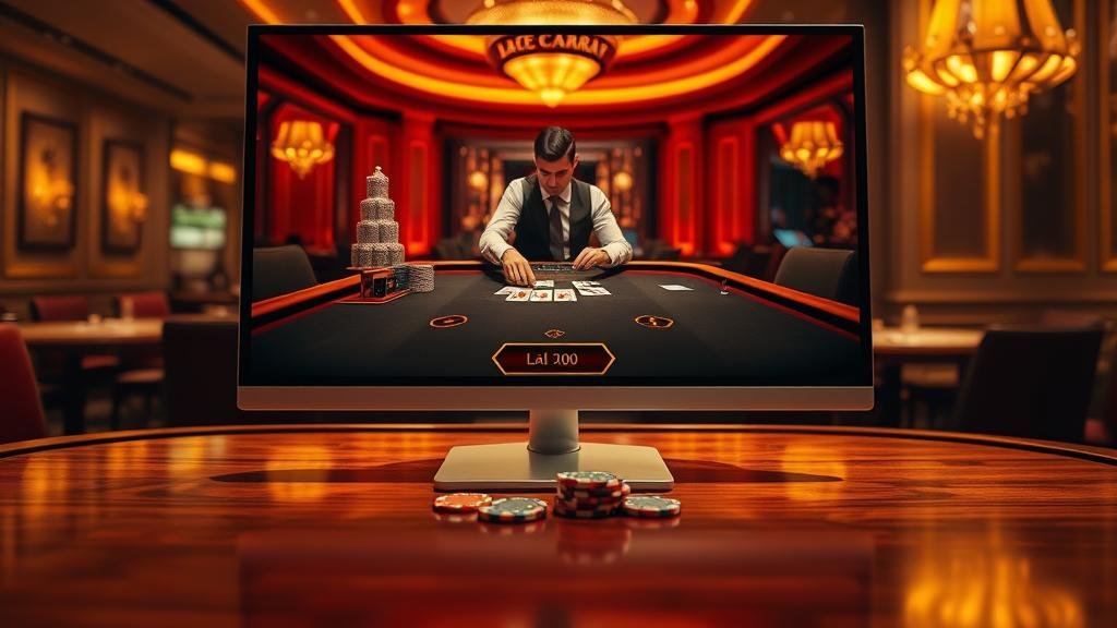 การเล่นบาคาร่าสดบนแท็บเล็ต