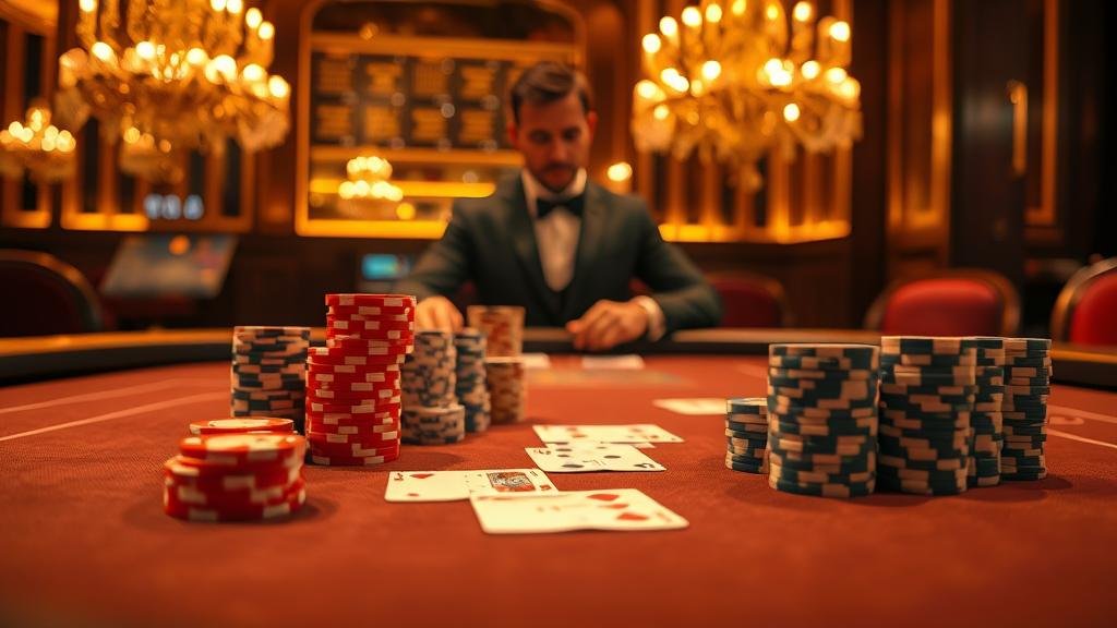 ตัวอย่างเค้าไพ่บาคาร่า: มังกร และ สลับคู่