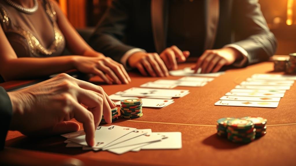 หน้าจอหลักของ AE Casino แสดงเกมบาคาร่าสด