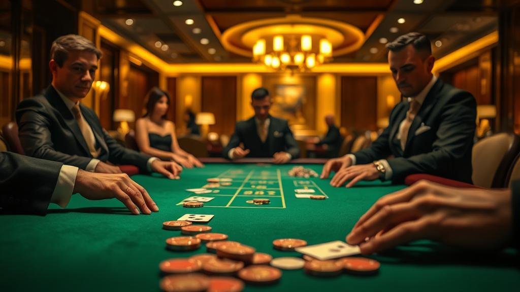 หน้าจอแสดงผลเค้าไพ่บาคาร่าบนมือถือ