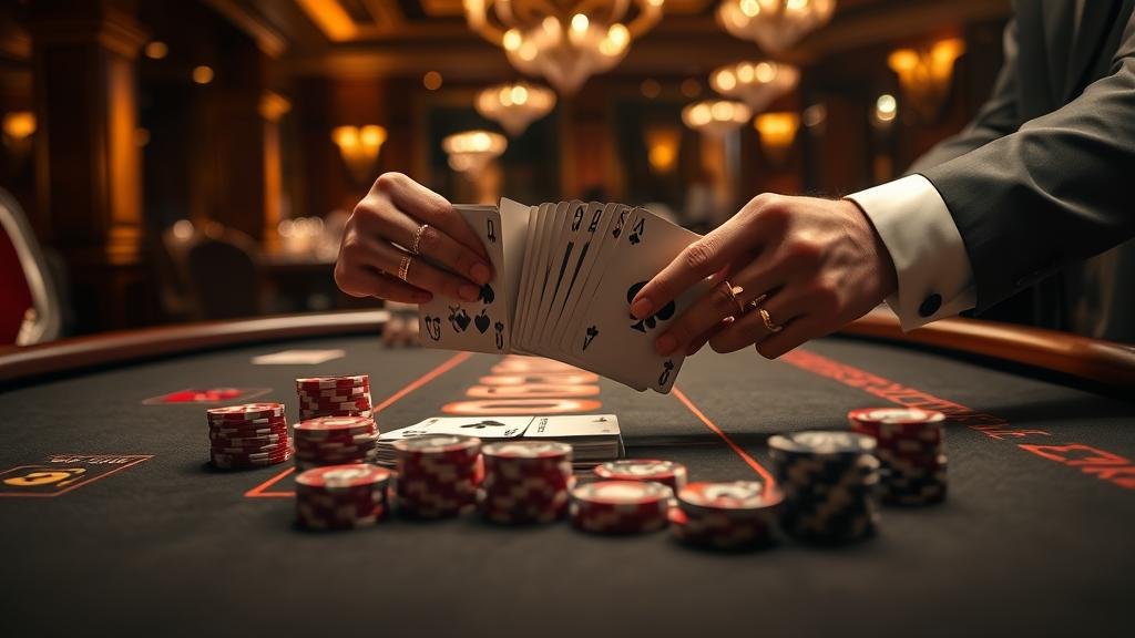 อินเทอร์เฟซเกมบาคาร่าขั้นสูงบนเดสก์ท็อป