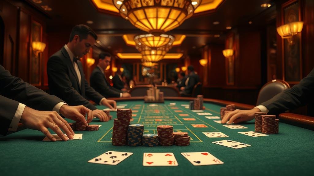 ตารางอัตราจ่ายบาคาร่า: เสมอ, ไพ่คู่, ซูเปอร์ซิกส์