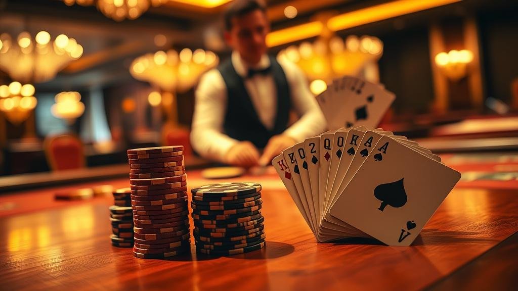 ตัวอย่างเค้าไพ่บาคาร่า มังกร และสลับ