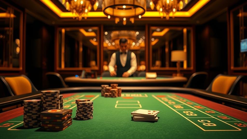 หน้าจอคอมพิวเตอร์แสดงสถิติบาคาร่า Ezugi