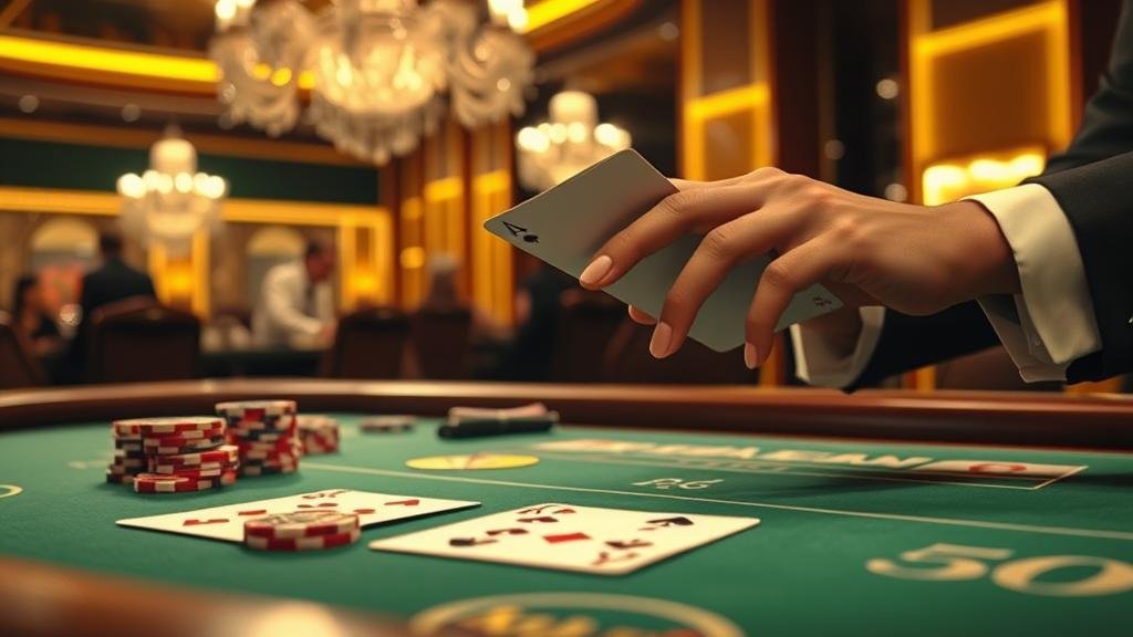 หน้าจอเกมบาคาร่าจากค่าย AE, SA, DG