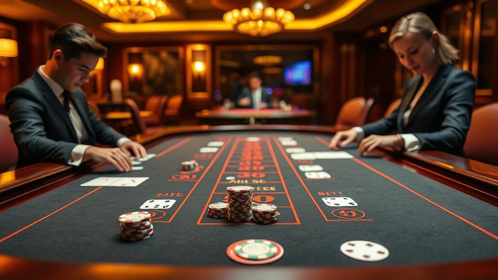 ตารางเปรียบเทียบเทคนิคการเดินเงินบาคาร่า