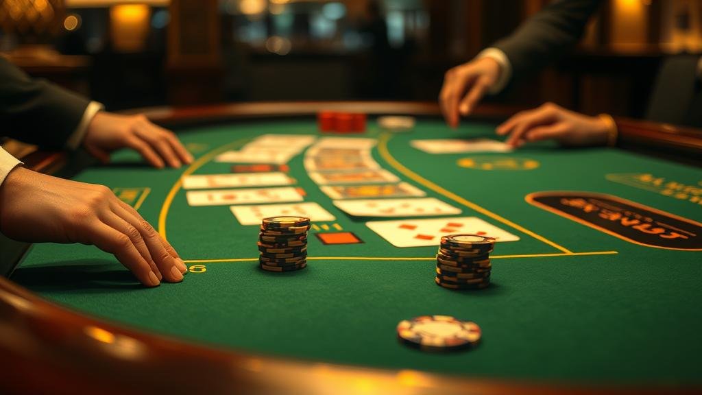 หน้าจอเกมบาคาร่า WM Casino บน iOS